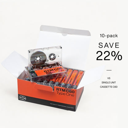 Blank Cassettes RTM C60