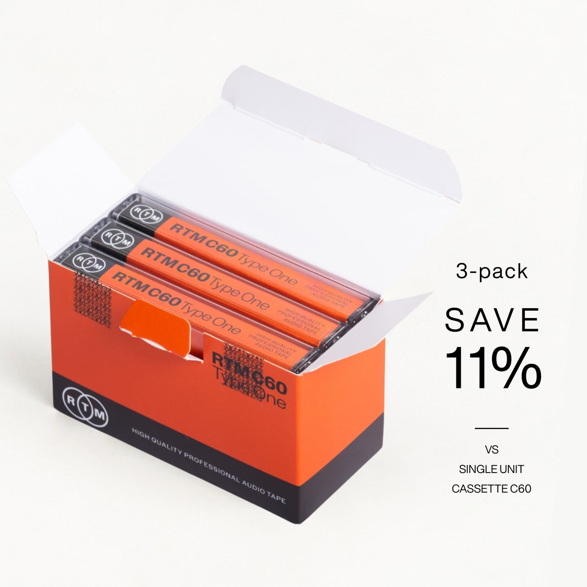 Blank Cassettes RTM C60