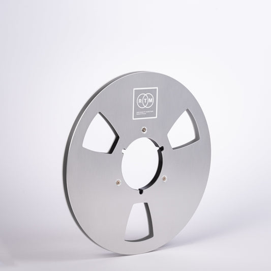 Silver kit : Silver 1/4'' reel + silver NAB adapters
