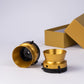 Gold kit : Champagne 1/4'' reel + gold NAB adapters