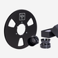 Black kit : Black 1/4'' reel + black NAB adapters